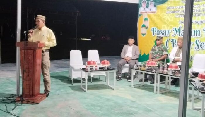 Pemda Touna Tegaskan Tidak Ada Pedagang Berjualan di Luar Pasar Ramadhan