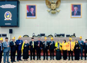 Wakil Bupati Touna Hadiri Rapat Paripurna Serah Terima Jabatan Gubernur Sulteng