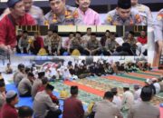 Polres Touna Gelar Buka Puasa Bersama Insan Media dan Santri Ponpes Khairul Amin