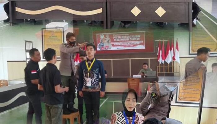 Panbanrim Polres Touna Laksanakan Sidang Kelulusan Rikmin Awal Calon Angota Polri TA. 2025