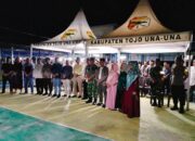 Wakili Kapolres Touna, Kasat Binmas Hadiri Pembukaan Pasar Malam Ramadhan 1446 H