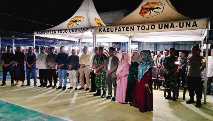 Wakili Kapolres Touna, Kasat Binmas Hadiri Pembukaan Pasar Malam Ramadhan 1446 H