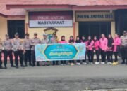 Wujud Kepedulian, Polsek Ampana Tete Berbagi Takjil Kepada Masyarakat