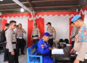 Wakapolres Touna Cek Pospam dan Posyan Ops Ketupat Tinombala 2025