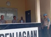 Wakapolres Touna Cek Personil Yang Melaksanakan Piket