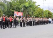 Polres Touna Gelar Apel Bersama OPD Terkait Persiapan Pengamanan Pawai Takbir Idul Fitri 1446 H