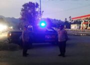 Gencar Patroli Usai Sahur, Polres Touna Berharap Situasi Selama Ramadhan Tetap Kondusif
