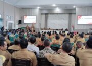 Buka Rakor Kepala Desa dan Ketua BPD, Ini Pesan Bupati Ilham Lawidu