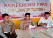 Polres Touna Gelar Konferensi Pers dan Rekonstruksi Kecelakaan Meninggalnya Aipda RB