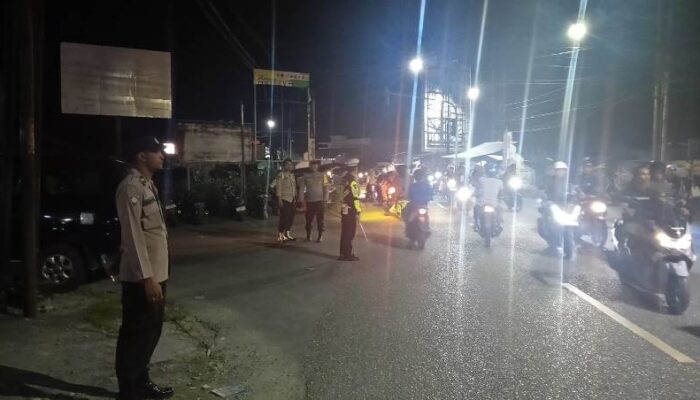 Polres Touna Terjunkan Puluhan Personel Amankan Perayaan Lebaran Ketupat