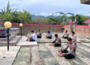 Tingkatkan Mental Polri Yang Humanis, Polres Touna Laksanakan Binrohtal