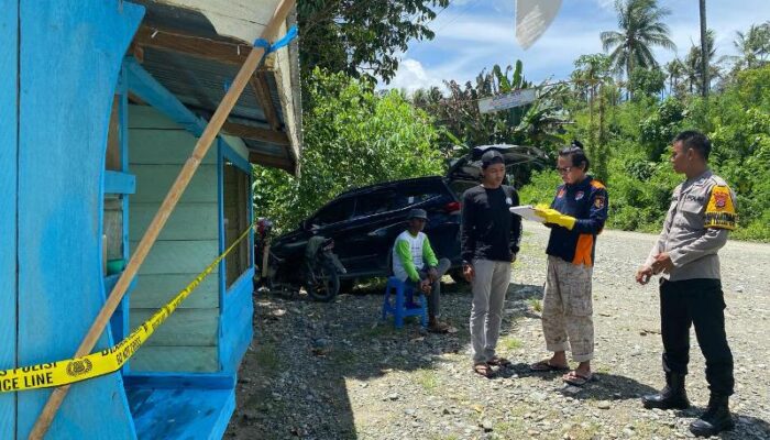 Jenazah Korban Penganiayaan Di Makamkan, Polisi Lakukan Olah TKP