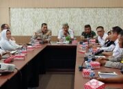 Wakili Kapolres Touna, Kasat Samapta Hadiri Rapat Pembahasan Penertiban PKL
