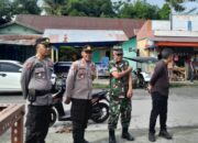 Kabag Ops Polres Touna Pimpin Penertiban PKL Di Kelurahan Uentanaga Bawah