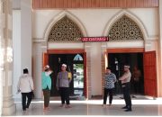 Polsek Ampana Kota Amankan Tablik Akbar Habib Ahmad Al Habsyi di Masjid Tsamaratul Ukhuwah Muara Toba