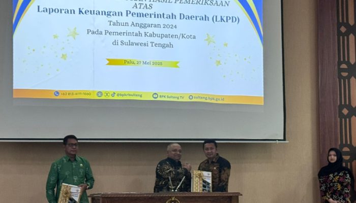 Mantap! Pemkab Touna Raih Opini Wajar Tanpa Pengecualian 13 Kali Berturut-turut