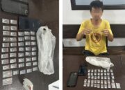 Pria Pengedar 43 Paket Sabu di Marowo Ditangkap Polisi