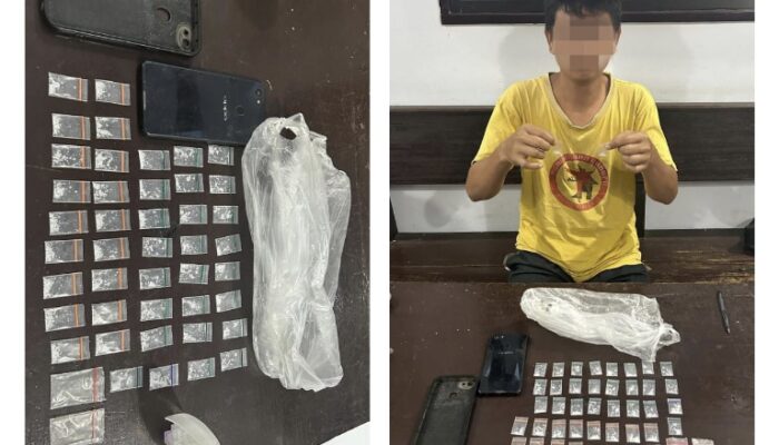 Pria Pengedar 43 Paket Sabu di Marowo Ditangkap Polisi