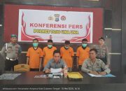Polres Touna Ringkus 4 Pengedar Narkoba di Tojo Barat, Sita 62 Paket Sabu