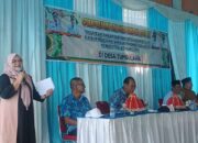 Hadiri Halal Bi Halal di Desa Tumbulawa, Wabup Surya Serahkan Dana Pembebasan Lahan konektifitas jaringan listrik