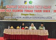 Wabup Touna Hadiri Pelepasan Jamaah Calon Haji Sulteng