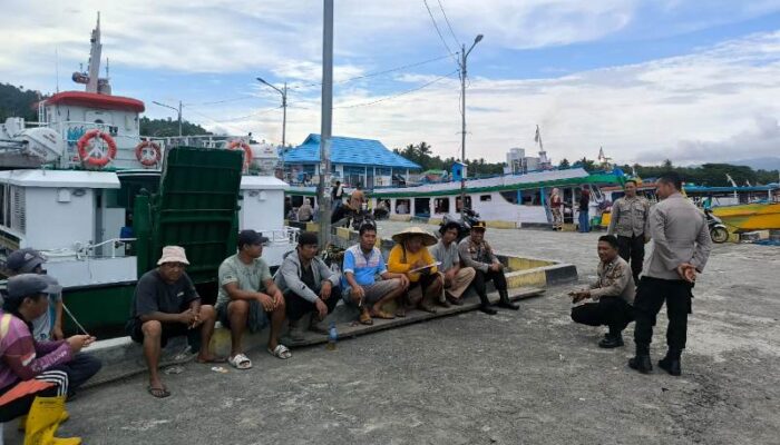 Hari Buruh Internasional, Kasat Binmas Polres Touna Imbau Buruh Tetap Jaga Kamtibmas