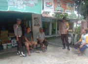 Personel Polres Touna dan Jajaran Patroli Imbau Masyarakat Waspada Aksi Premanisme