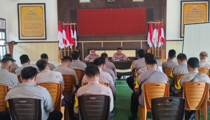 Buka Anev Evaluasi Bhabinkamtibmas Jajaran Polres Touna, Ini Arahan dan Penekanan Wakapolres Kompol Mulyadi