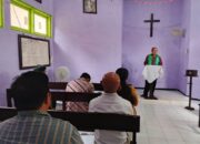 Bangun Karakter Positif WBP, Lapas Ampana Gelar Ibadah Minggu Penuh Hikmat