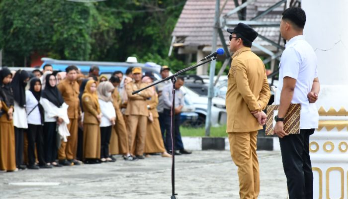 Pimpin Apel Bersama Pasca Libur Lebaran Idul Adha, Bupati Ilham Ingatkan Kedisiplinan dan Profesionalisme ASN