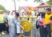 Didampingi Ketua TP PKK Touna, Bupati Ilham Resmi Launching 6000 Langkah Maimo Molinja