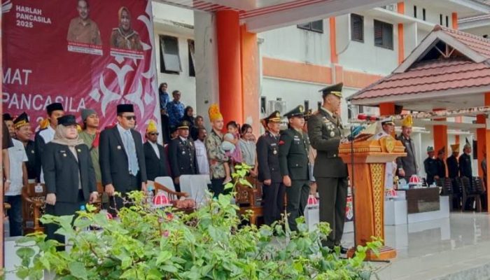 Peringati Hari Lahir Pancasila 2025, Pemkab Touna Gelar Upacara