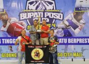 Membanggakan Atlet RTC Dojang Polres Touna Raih Juara Umum 2 di Piala Bupati Cup Series IV