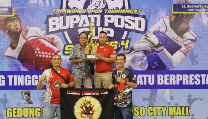 Membanggakan Atlet RTC Dojang Polres Touna Raih Juara Umum 2 di Piala Bupati Cup Series IV