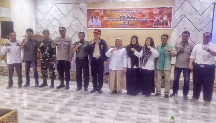 Pemkab Touna Gelar Sosialisasi Penyusunan Dokumen Kajian Risiko Bencana