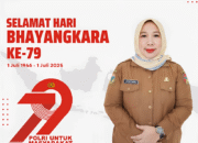 Kepala Dinas Dukcapil Touna Ucapkan Selamat Hari Bhayangkara ke-79
