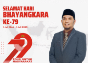Kepala BPKAD Touna Ucapkan Selamat Hari Bhayangkara ke-79