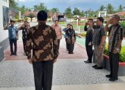 Pimpin Apel Pagi Pegawai, Kalapas Ampana Sampaikan Pesan Penting