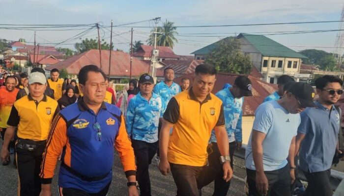 Kalapas Ampana Hadiri Semarak Hari Bhayangkara ke-79