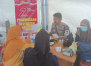 Pelayanan Kesehatan Gratis Polres Touna Sambut Hari Bhayangkara ke-79 di acara Car Free Day