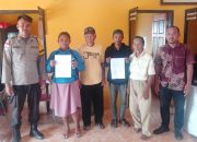 Selesaikan Permasalahan Warga, Bhabinkamtibmas Polsek Ampana Kota Lakukan Problem Solving