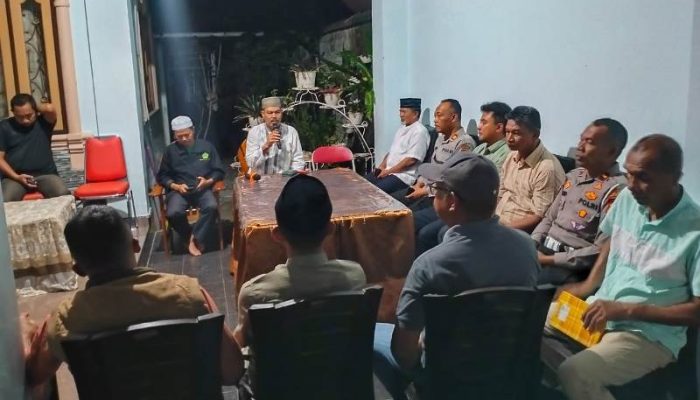 Kabag Ops Polres Touna Hadiri Rapat Persiapan Pelaksanaan Malam Takbiran Hari Raya Idul Adha 1446