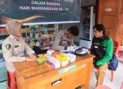 Polres Touna Kembali Gelar Pemeriksaan Kesehatan Gratis Pengemudi Ojol Sambut Hari Bhayangkara ke-79