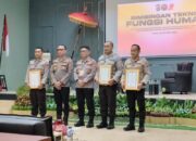 Bimtek Fungsi Kehumasan Polda Sulteng, Polres Touna Raih 3 Kategori Penghargaan