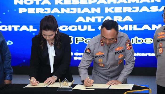 Canangkan Policetube, Polri Gandeng PT Digital Unggul Gemilang