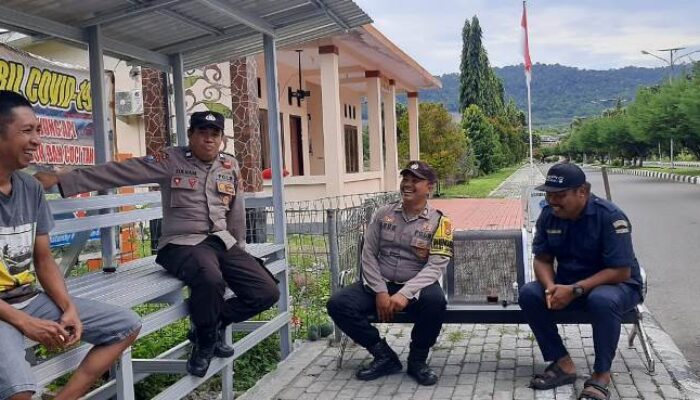 Polsek Ampana Tete Gelar Patroli Dialogis, Jaga Kamtibmas Melalui “Cooling System”