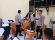 Sambut Hari Bhayangkara Ke 79, Polres Touna Gelar Lomba Kebersihan Mako