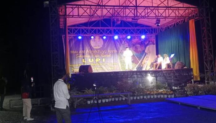 Kapolsek Ampana Kota Hadiri Pembukaan Perayaan Posintuvu Raya Lupi, Apresiasi Pelestarian Budaya Lokal