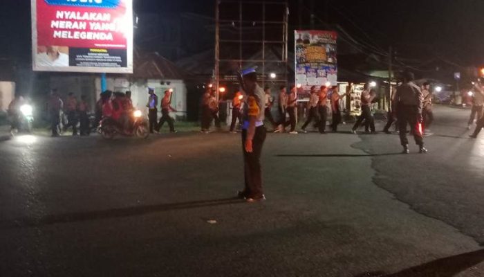 Operasi Patuh Tinombala 2025 dan KRYD Polres Touna: Komitmen Ciptakan Kamtibmas Kondusif