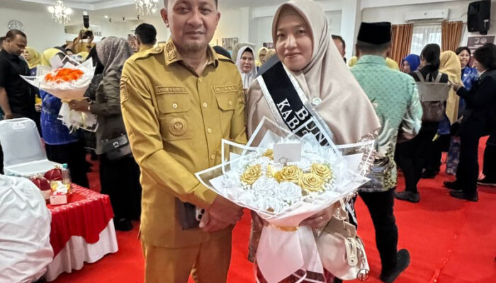 Bupati Ilham Lawidu Hadiri Pengukuhan Bunda PAUD se-Sulteng